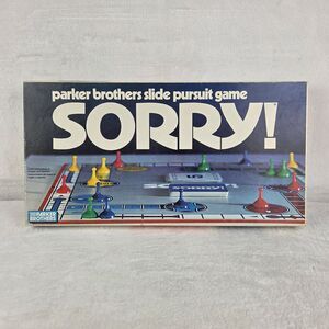 Vintage 1972 Parker Brothers Sorry! Board Game Complete with Insert